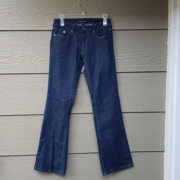 Banana Republic Denim - Banana Republic jeans Flare dark flap pocket 0